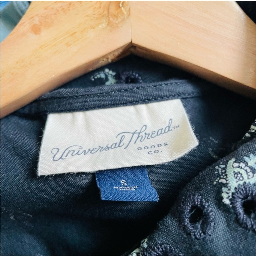 Universal Thread SMALL collared balloon sleeve bl… - image 6